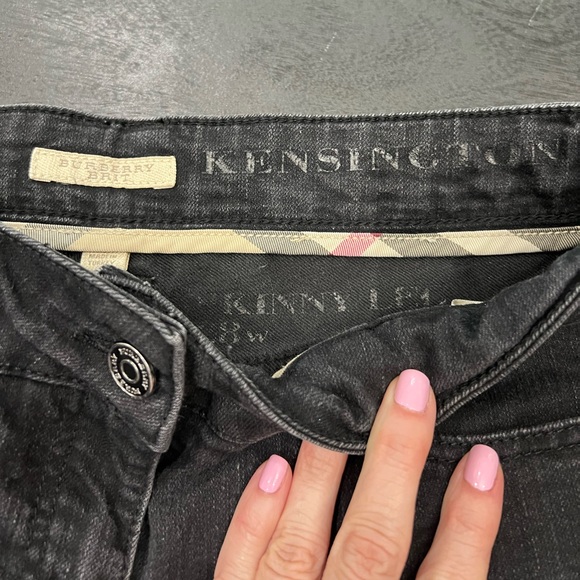 🖤👖Burberry Brit👖🖤Black Kensington Skinny Jean Size 28 - Picture 3 of 6